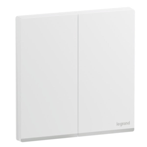 Legrand Galion Up White - 2Gang 2Way