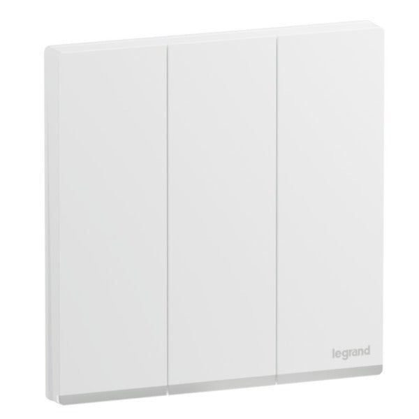 Legrand Galion Up White - 3Gang 1Way