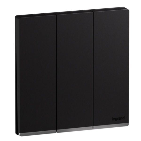 Legrand Galion Up Graphite - 3Gang 2Way