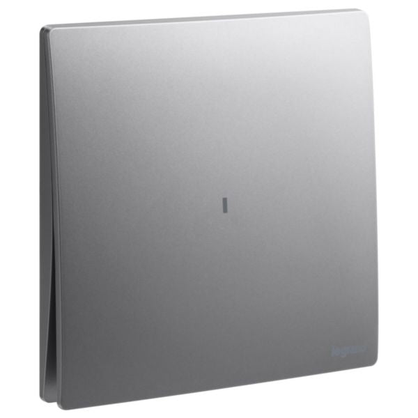 Legrand Mallia Senses Dark Silver - 1Gang 20Amp (Heater/Master etc)