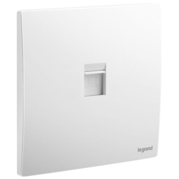 Legrand Mallia Senses White - Cat6 Data Socket