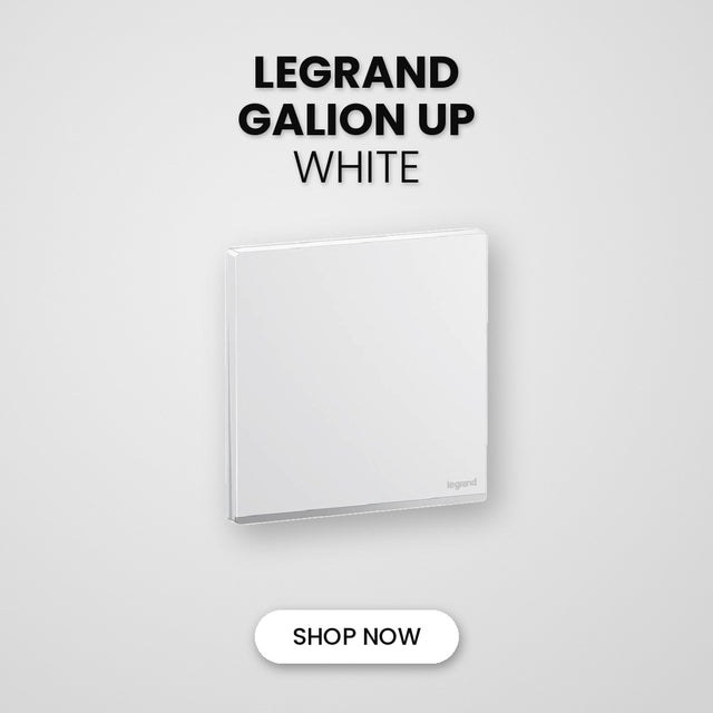 Legrand Galion Up White switch and socket